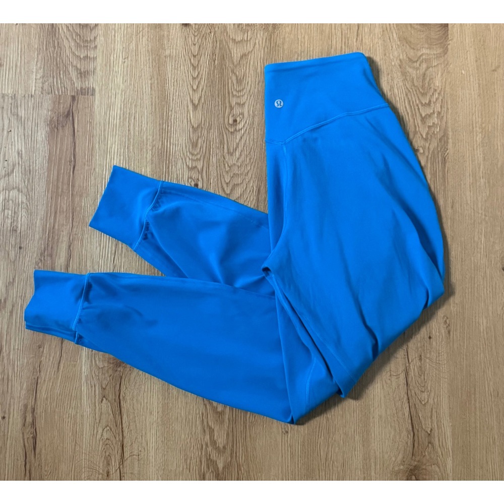 Lululemon Women's Align High-Rise Jogger Poolside Blue Nulu Yoga Pants Size 6
